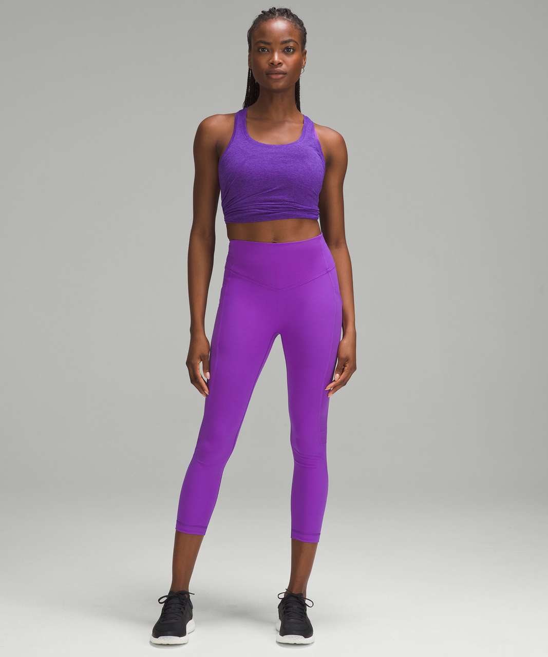 Lululemon All The Right Places Crop II *23 - Boysenberry - lulu fanatics