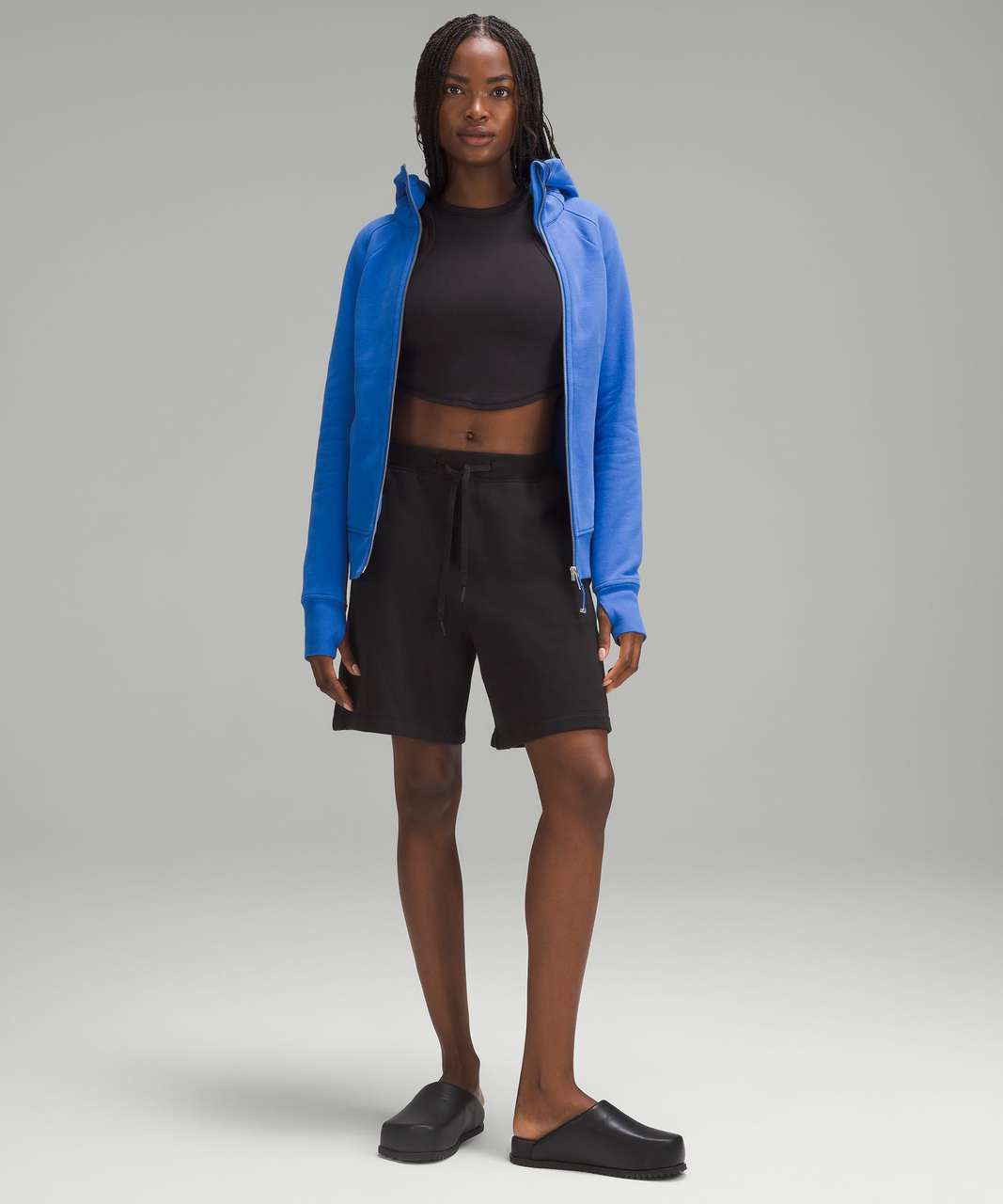 Lululemon Scuba Oversized Half-Zip Hoodie - Pipe Dream Blue - lulu fanatics