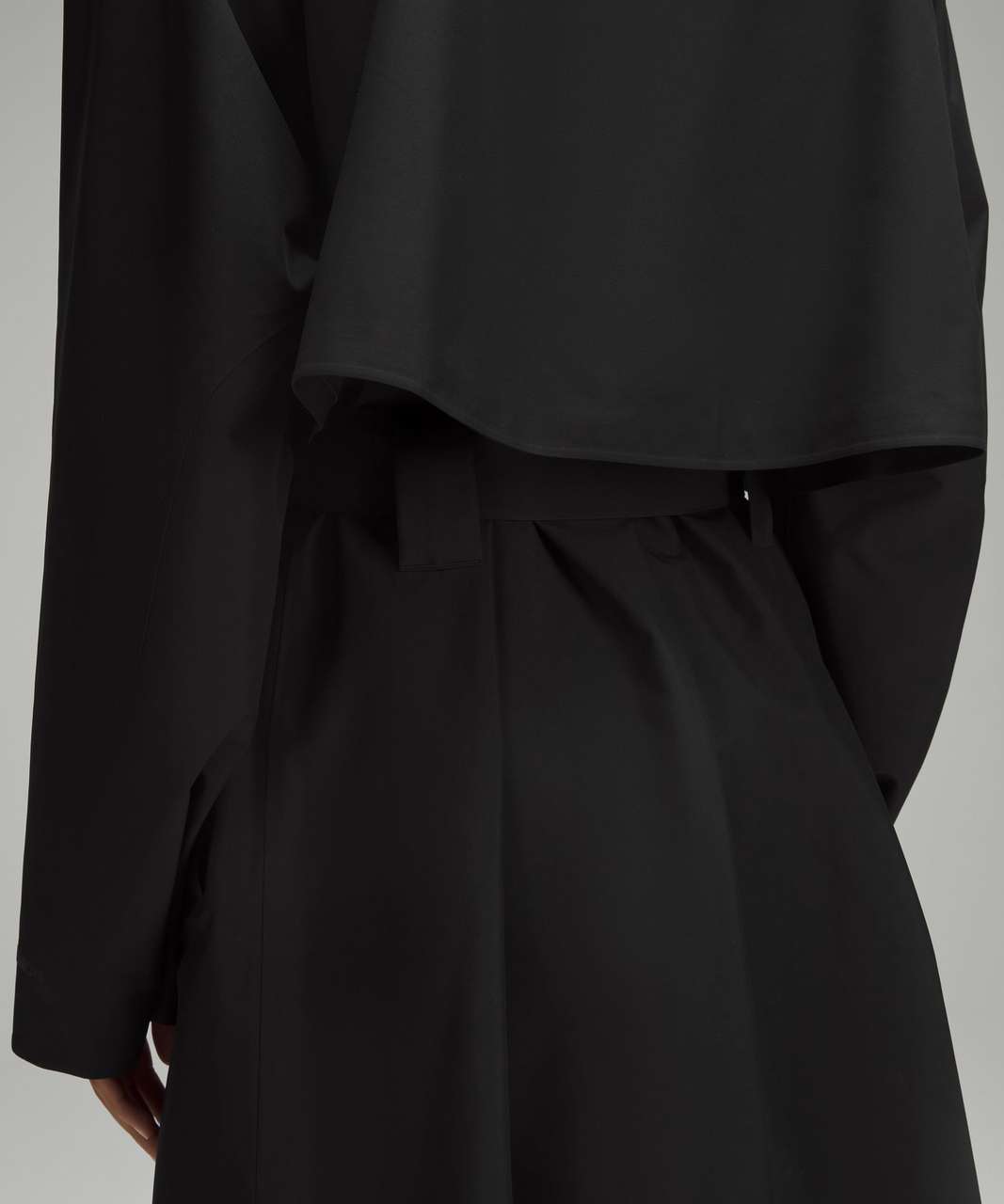 Lululemon Oversized Tie-Waist Trench Coat - Black