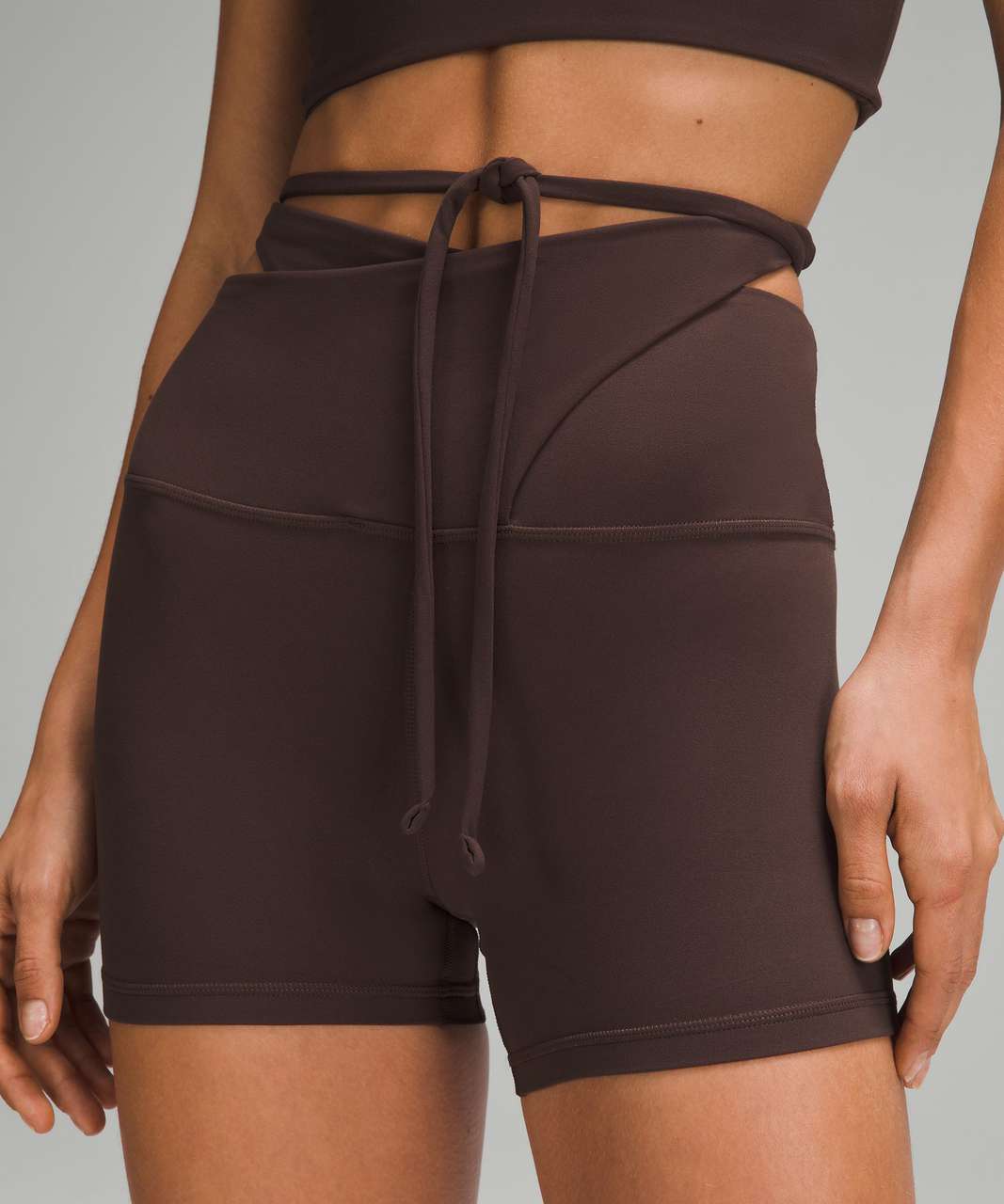 Lululemon Align Wrap-Waist Short 4" - Espresso