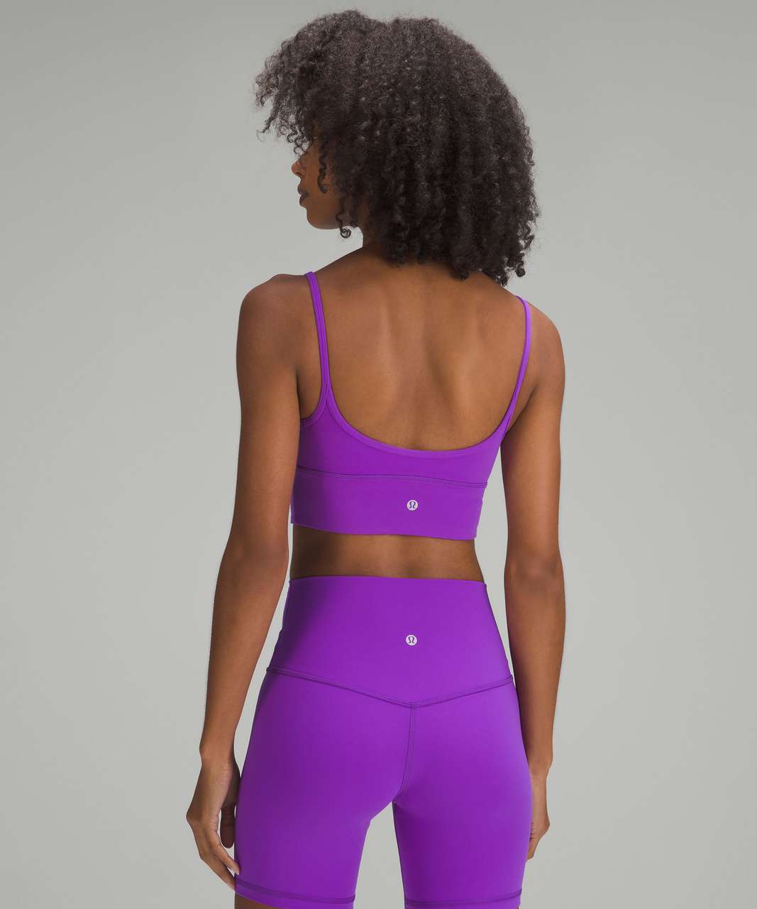 LULULEMON Adjustable Sweetheart-Neckline Bra/Sports Bra Purple 26