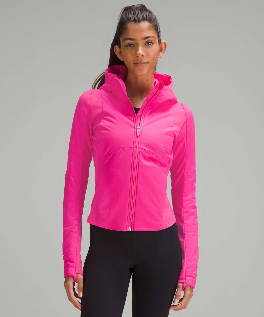 Lululemon Push Your Pace Jacket - Sonic Pink - lulu fanatics