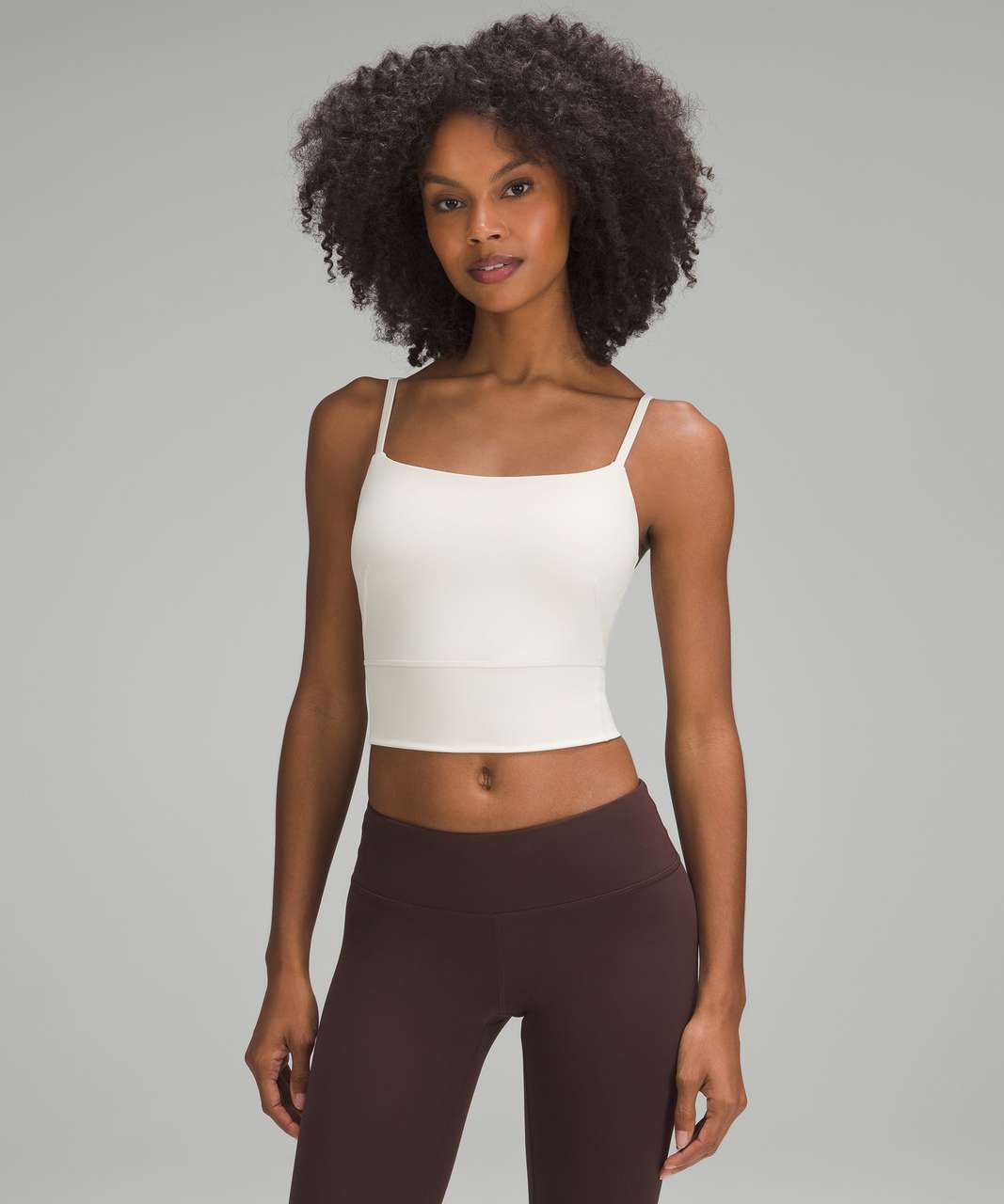 Thoughts on the Wunder Train Straight Strap Tank in Bone (12) : r/lululemon