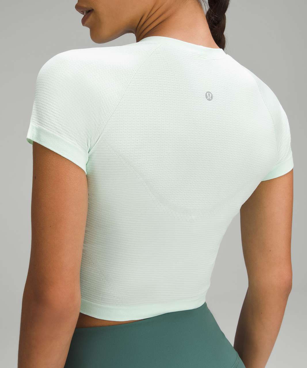 Lululemon athletica Swiftly Tech Cropped Short-Sleeve Shirt 2.0