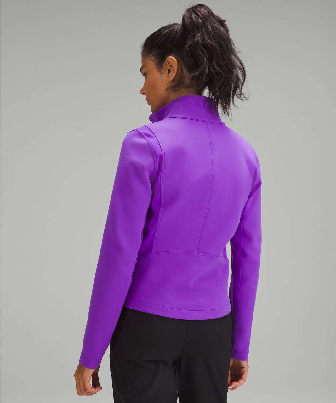 Lululemon Wind-Resistant Golf Jacket - Atomic Purple - lulu fanatics