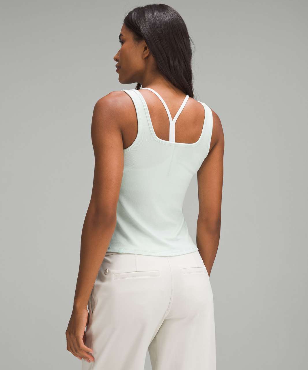 Lululemon Hold Tight Square-Neck Tank Top - Mint Moment