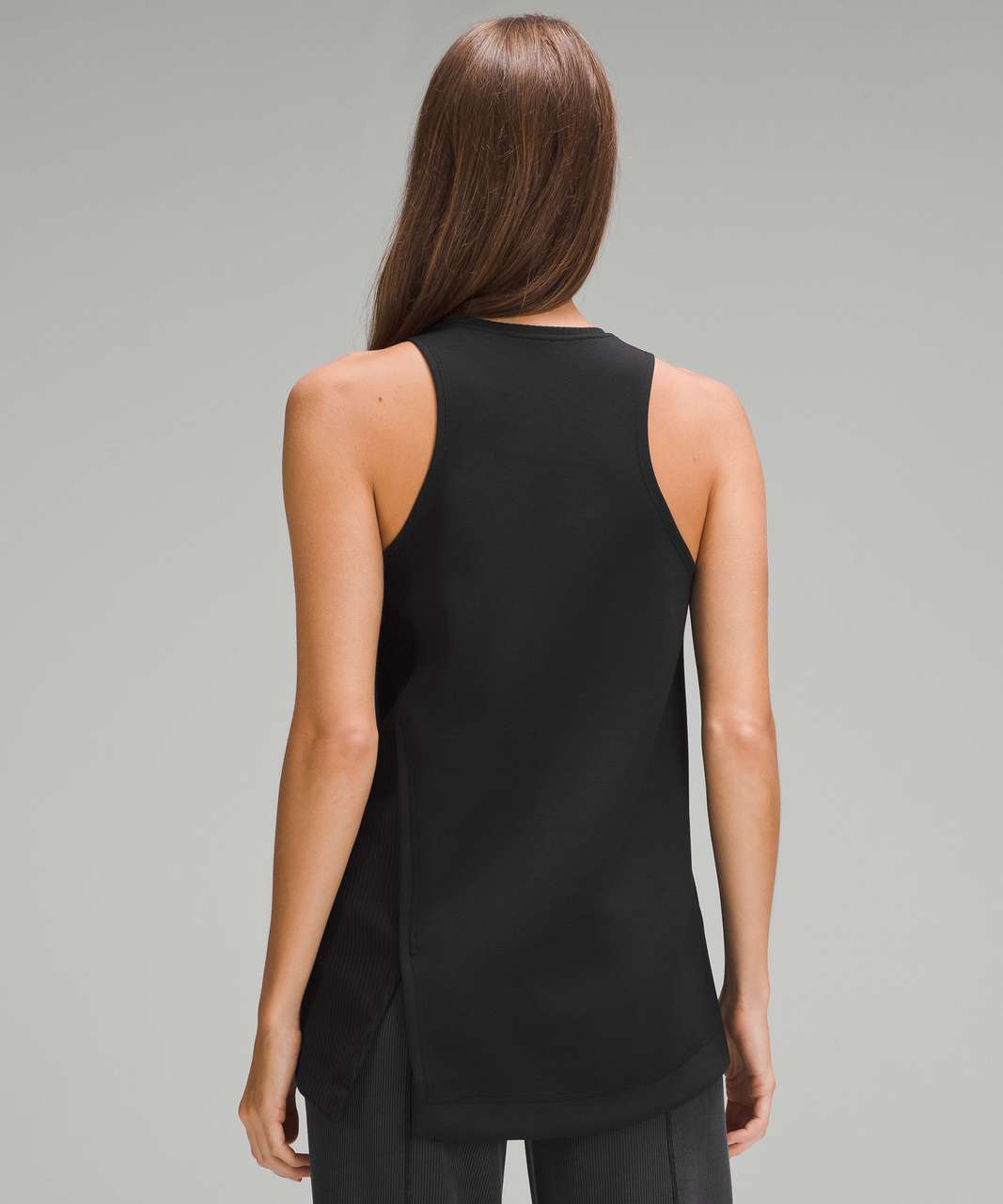 NWOT Lululemon Ribbed Nulu Racerback Yoga Tank Top - Black (Size 2