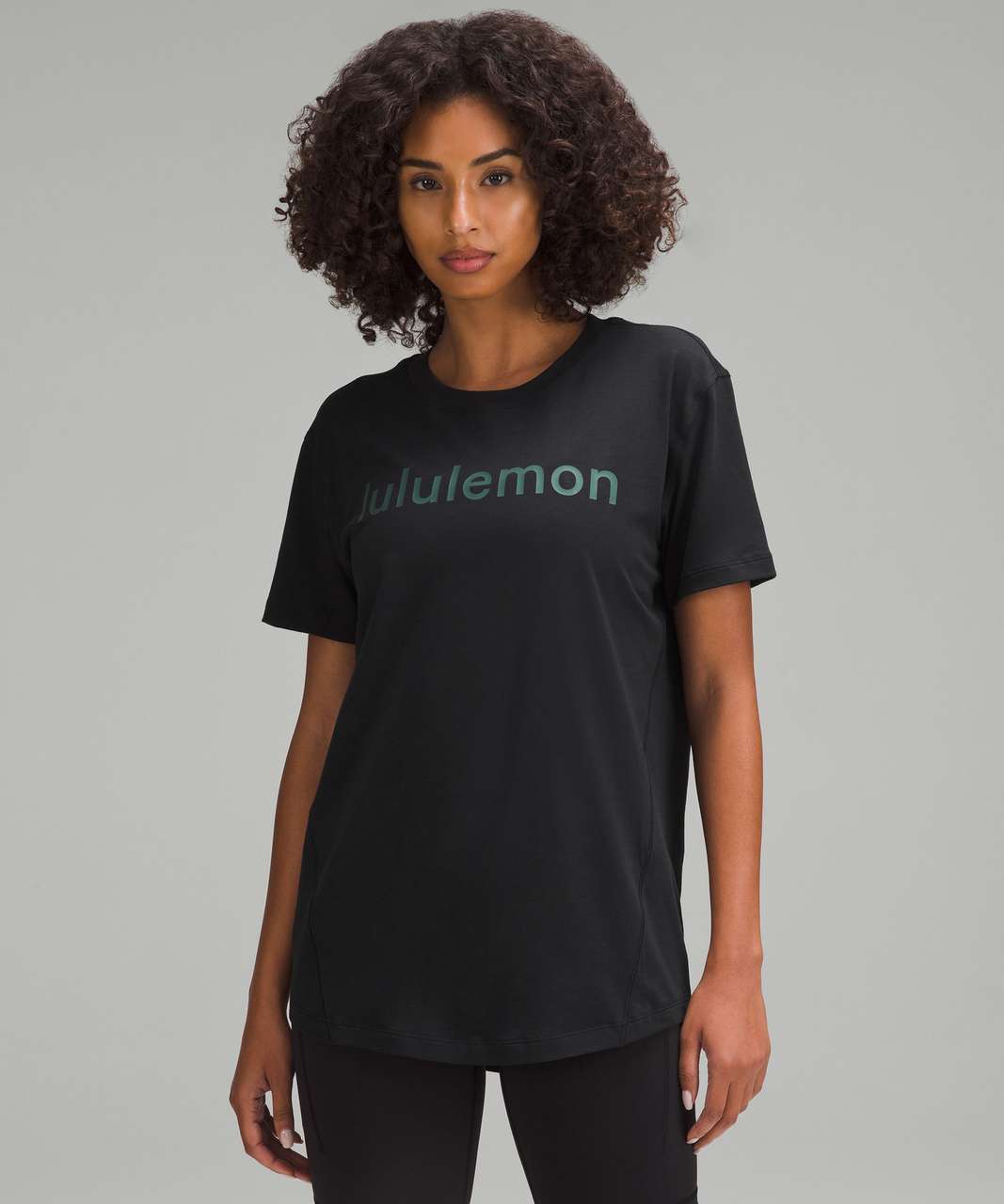 lululemon LICENSE TO TRAIN SHORT SLEEVE - Basic T-shirt - dark