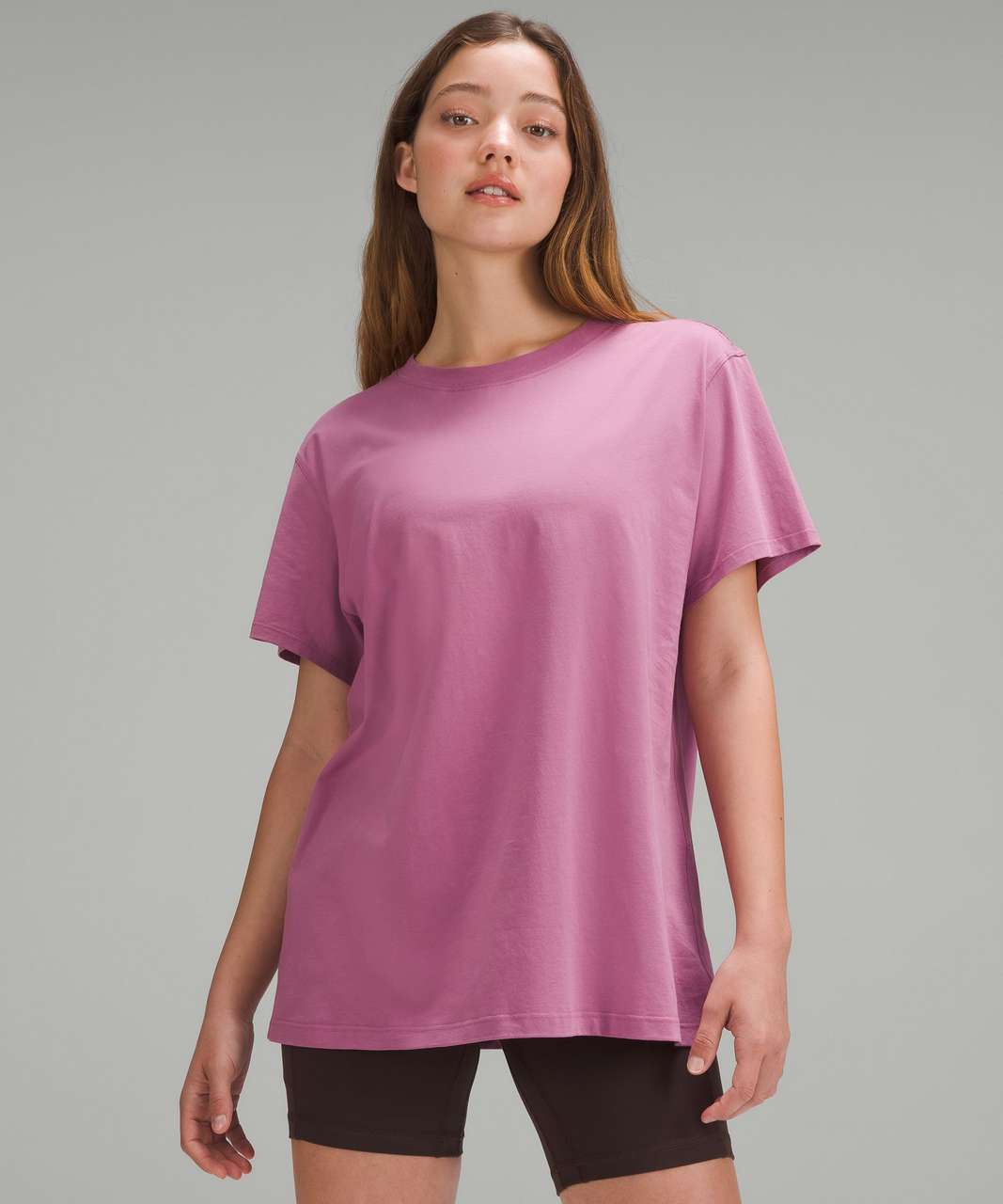 Lululemon All Yours Cotton T-Shirt - Velvet Dust