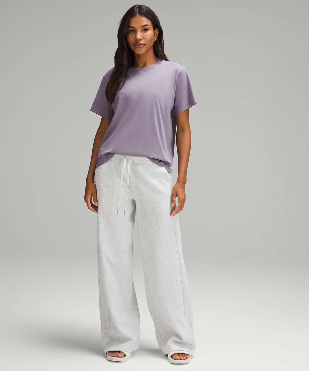 Lululemon All Yours Cotton T-Shirt - Purple Ash