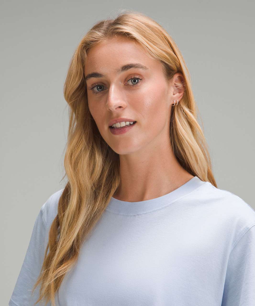 Lululemon All Yours Cotton T-Shirt - Blue Linen