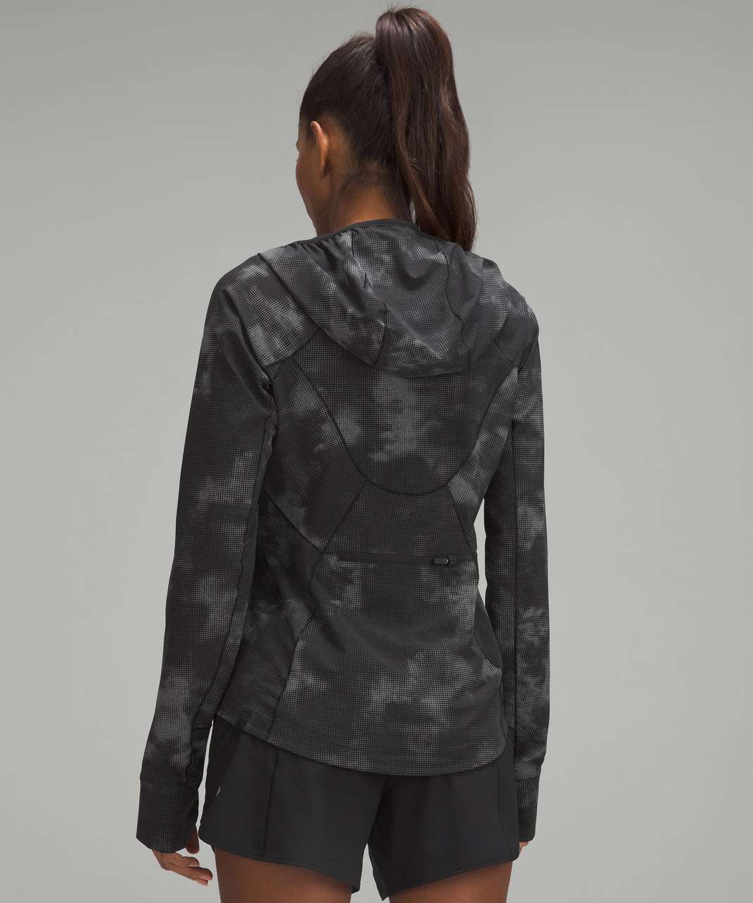 Lululemon Mist Over Windbreaker *Reflective - Twilight Breeze Black Silver  Reflective - lulu fanatics