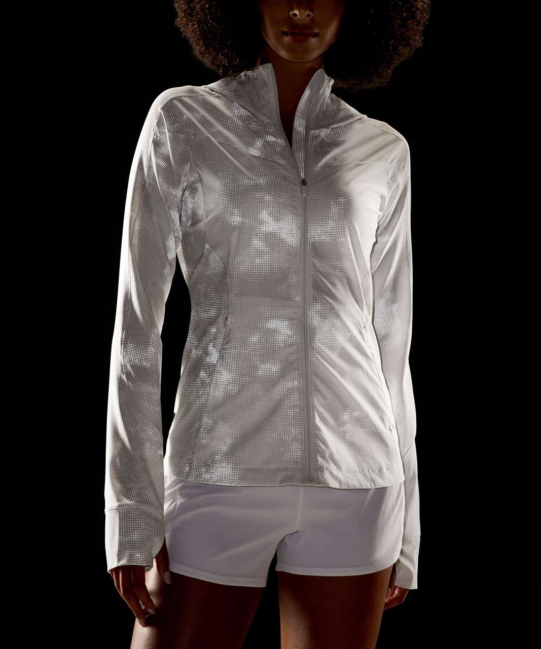 Lululemon Mist Over Windbreaker *Reflective - Twilight Breeze Light Vapor Silver Reflective