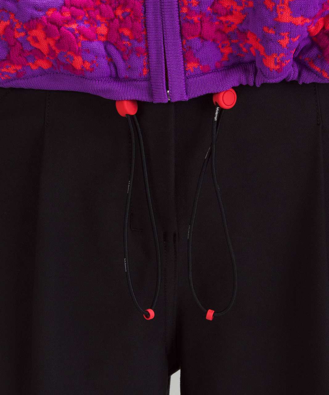 Lululemon Insulated Jacquard Full-Zip Jacket - Atomic Purple / Pink Punch / Ripened Raspberry