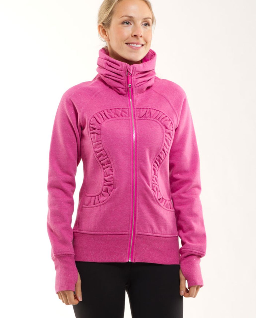 Lululemon Scuba Hoodie *Sparkle - Heathered Paris Pink / Paris