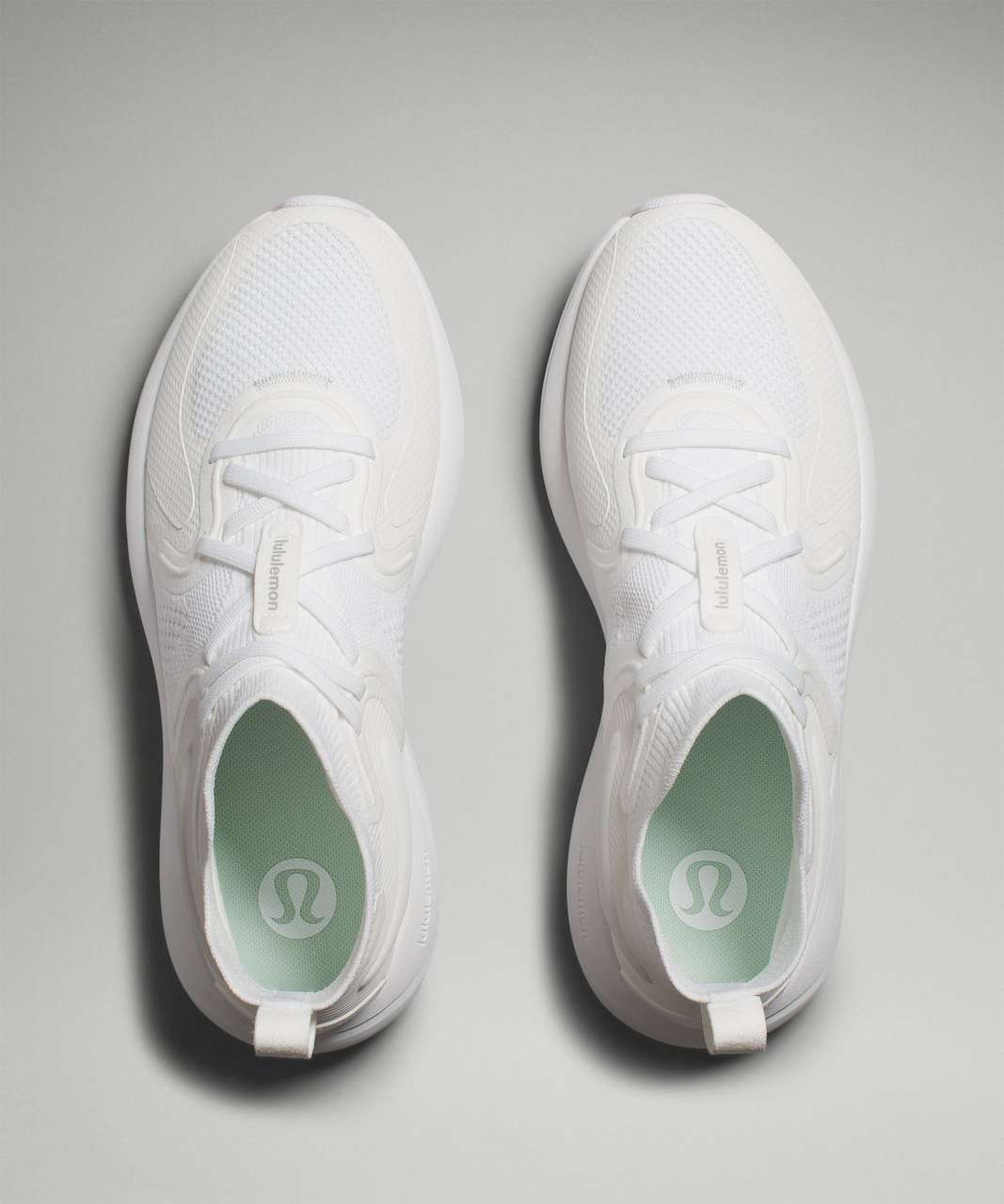 Lululemon Chargefeel 2 Mid Womens Workout Shoe - White / Vapor / Delicate Mint