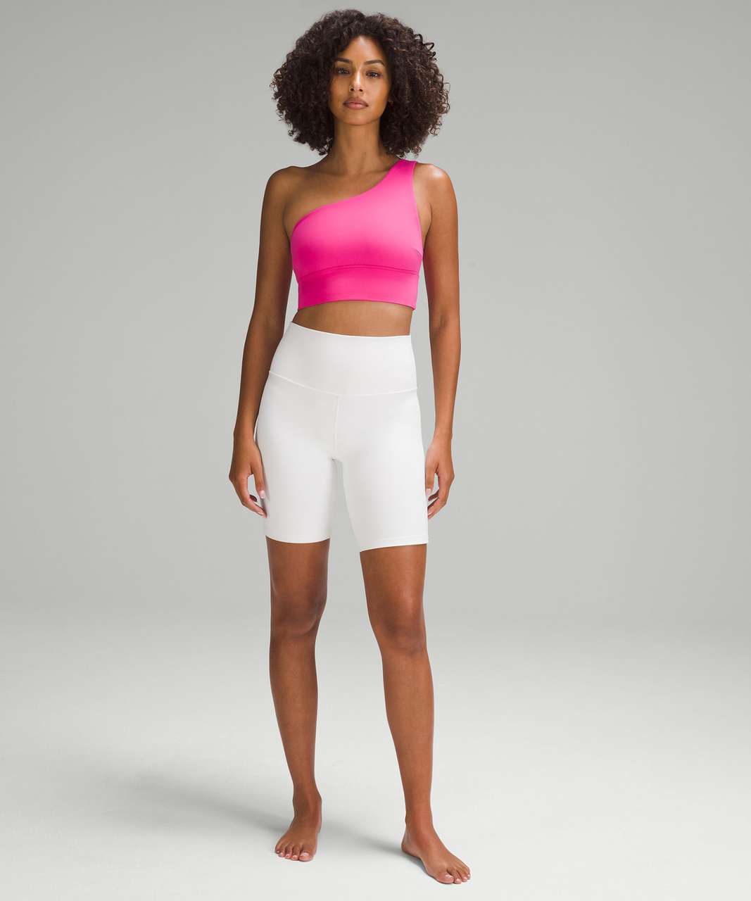 Lululemon Align™ Asymmetrical Bra Light Support, C/d Cup - Sonic Pink