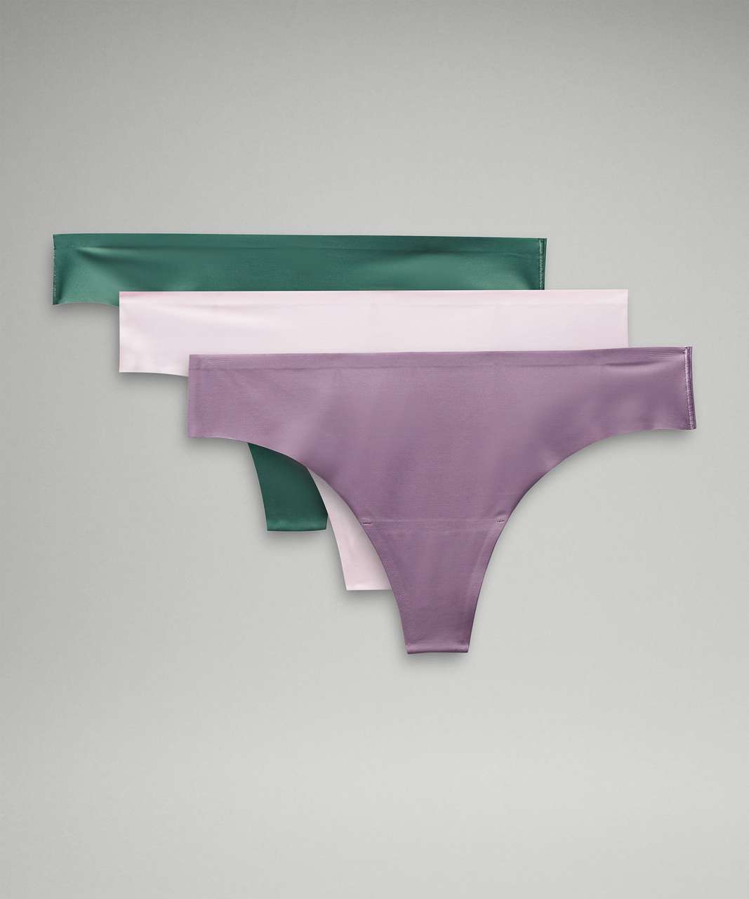 InvisiWear Mid-Rise Thong Underwear *3 Pack