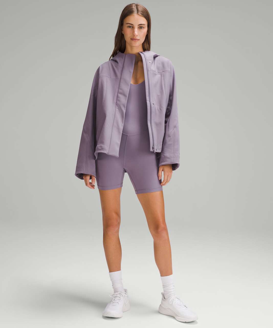 Lululemon RepelShell Cinch-Back Rain Jacket - Purple Ash