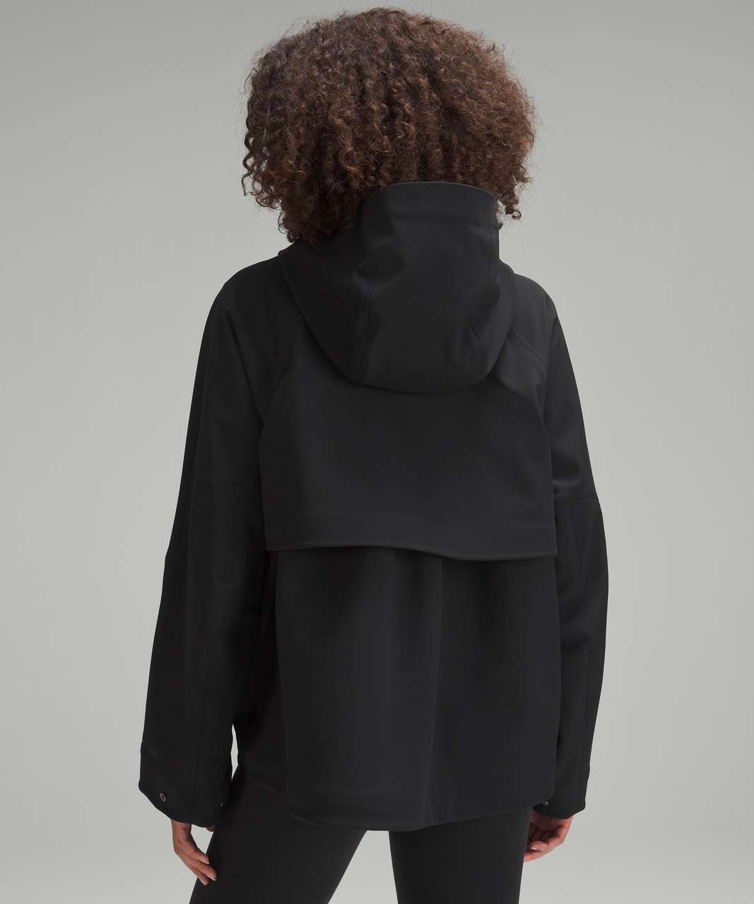 Lululemon RepelShell Cinch-Back Rain Jacket - Black