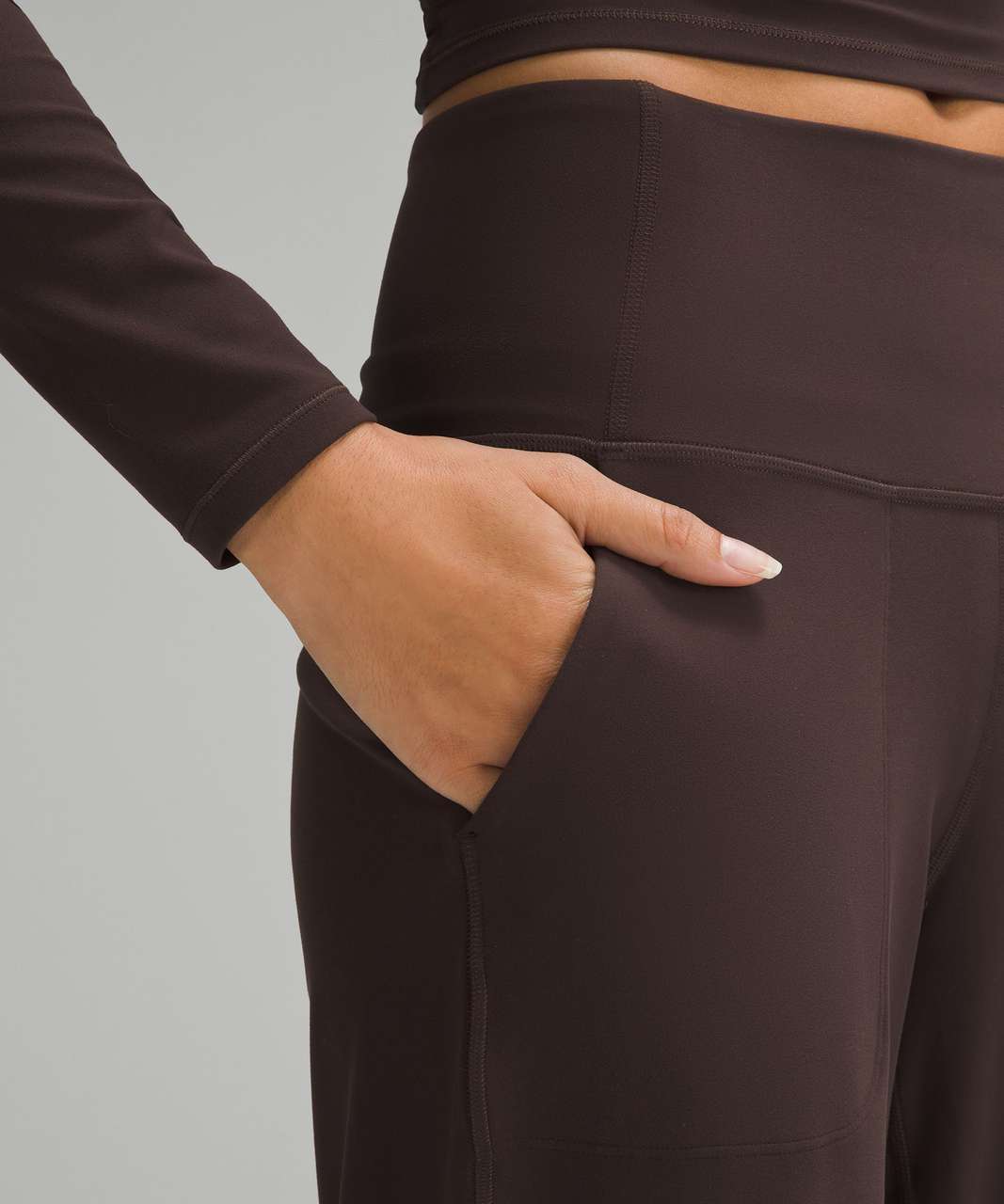 Lululemon Align High-Rise Wide-Leg Pant *Tall - Black - lulu fanatics