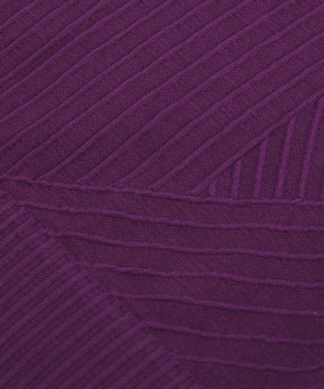 Lululemon Rest Less Cropped Half Zip - Aerial Current Dramatic Magenta / Dramatic Magenta