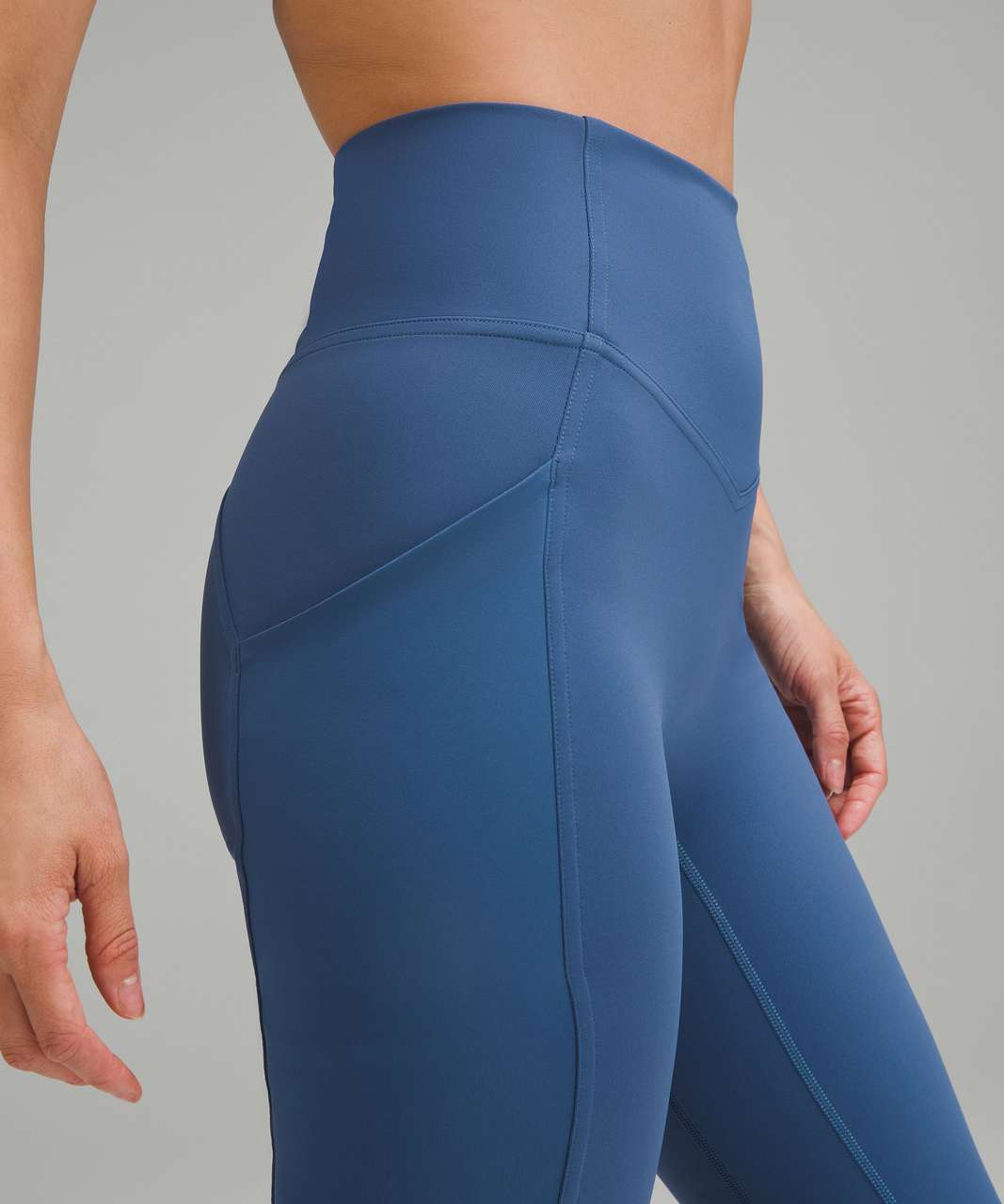 Lululemon All the Right Places High-Rise Drawcord Waist Crop 23