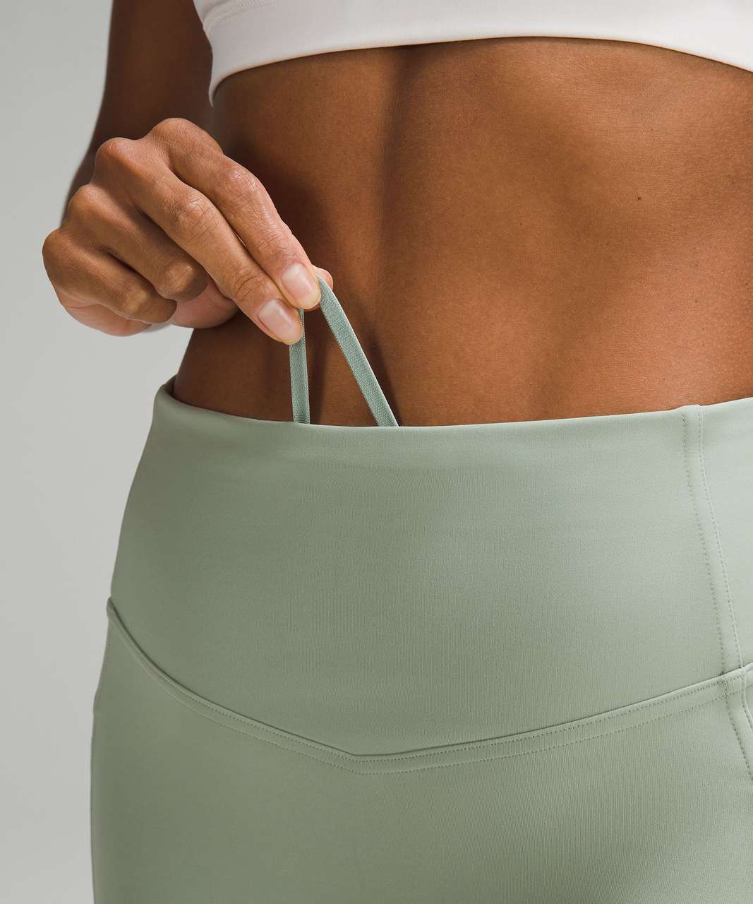 Lululemon All the Right Places High-Rise Drawcord Waist Crop 23” - Palm Court