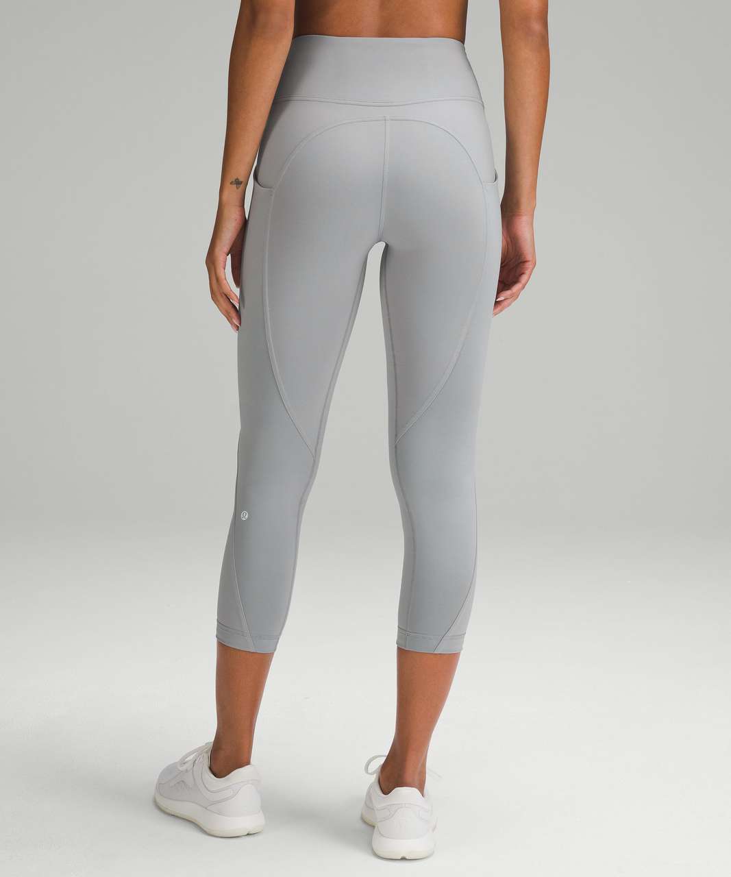 Lululemon All the Right Places High-Rise Drawcord Waist Crop 23” - Rhino Grey