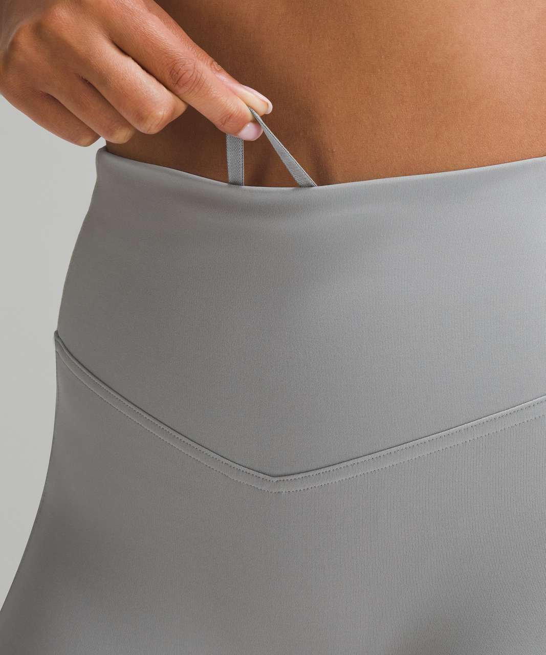 Lululemon All the Right Places High-Rise Drawcord Waist Crop 23” - Rhino Grey