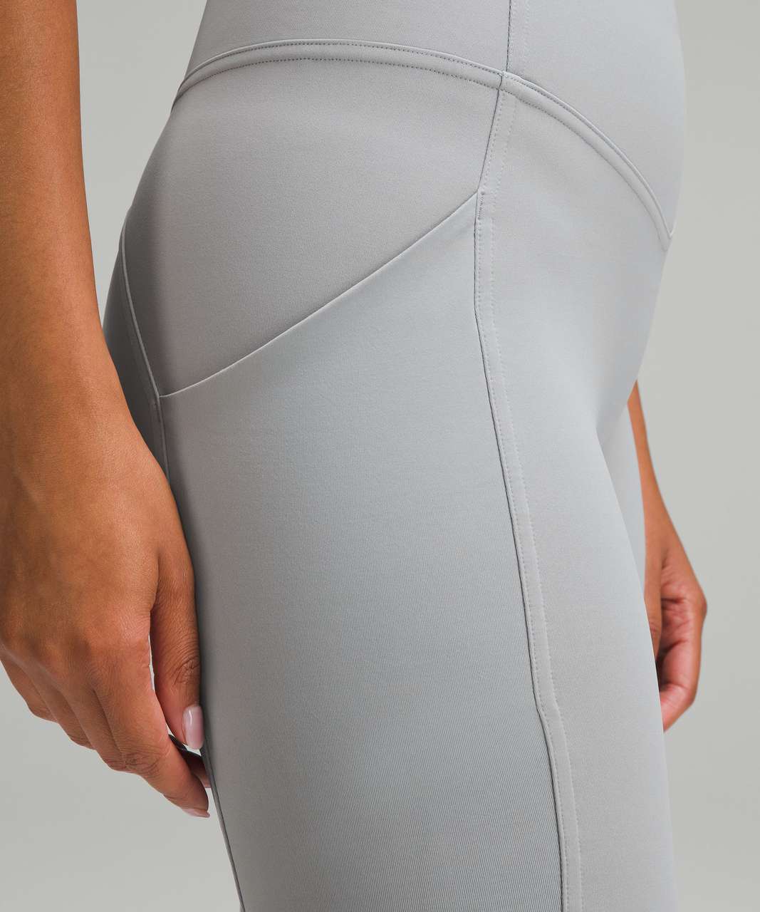 Lululemon All the Right Places High-Rise Drawcord Waist Crop 23” - Rhino Grey