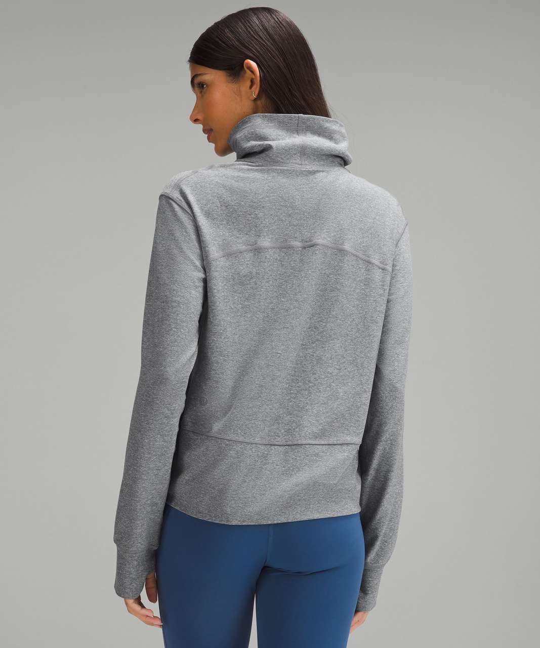 Lululemon Ready to Rulu Pullover - Heathered Asphalt Grey