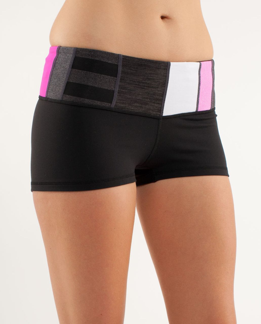 Lululemon Boogie Short - Black /  Quilting Winter 16