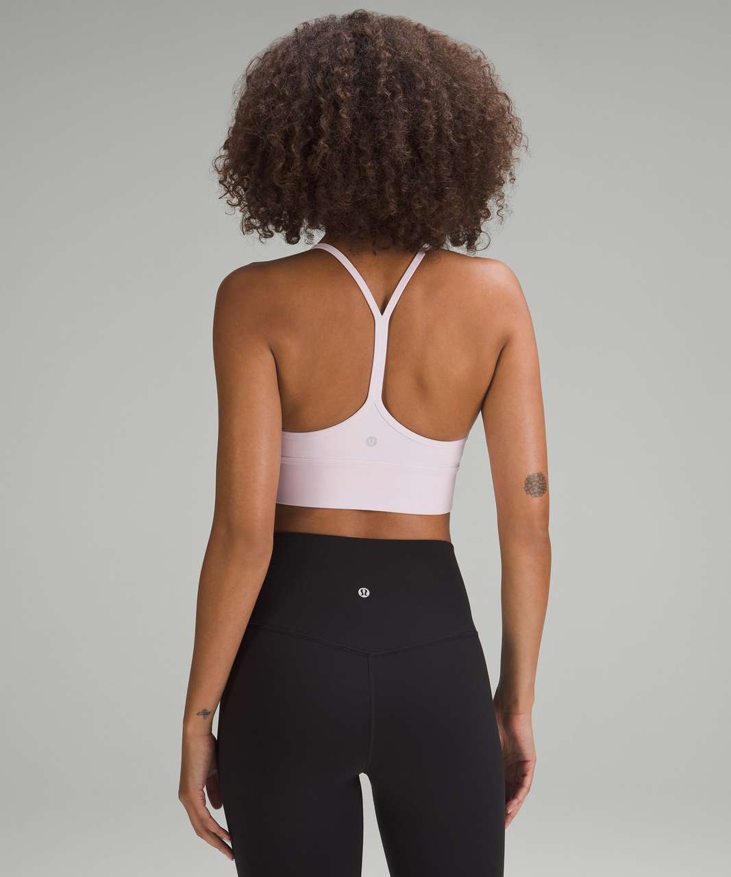 Lululemon Flow Y Bra Nulu light support in meadowsweet pink, Women's  Fashion, Activewear on Carousell