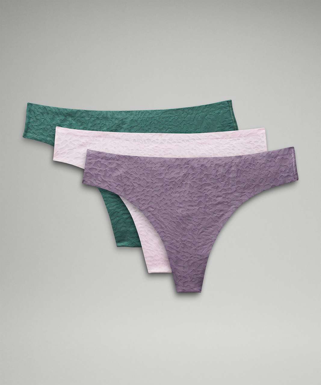 Lululemon InvisiWear Mid Rise Thong Underwear - Crescendo Speckle