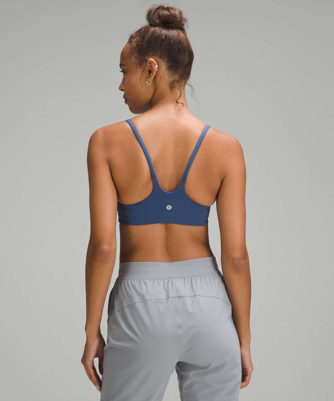 Lululemon Wunder Train Strappy Racer Bra *Light Support, A/B Cup - Pitch  Blue - lulu fanatics