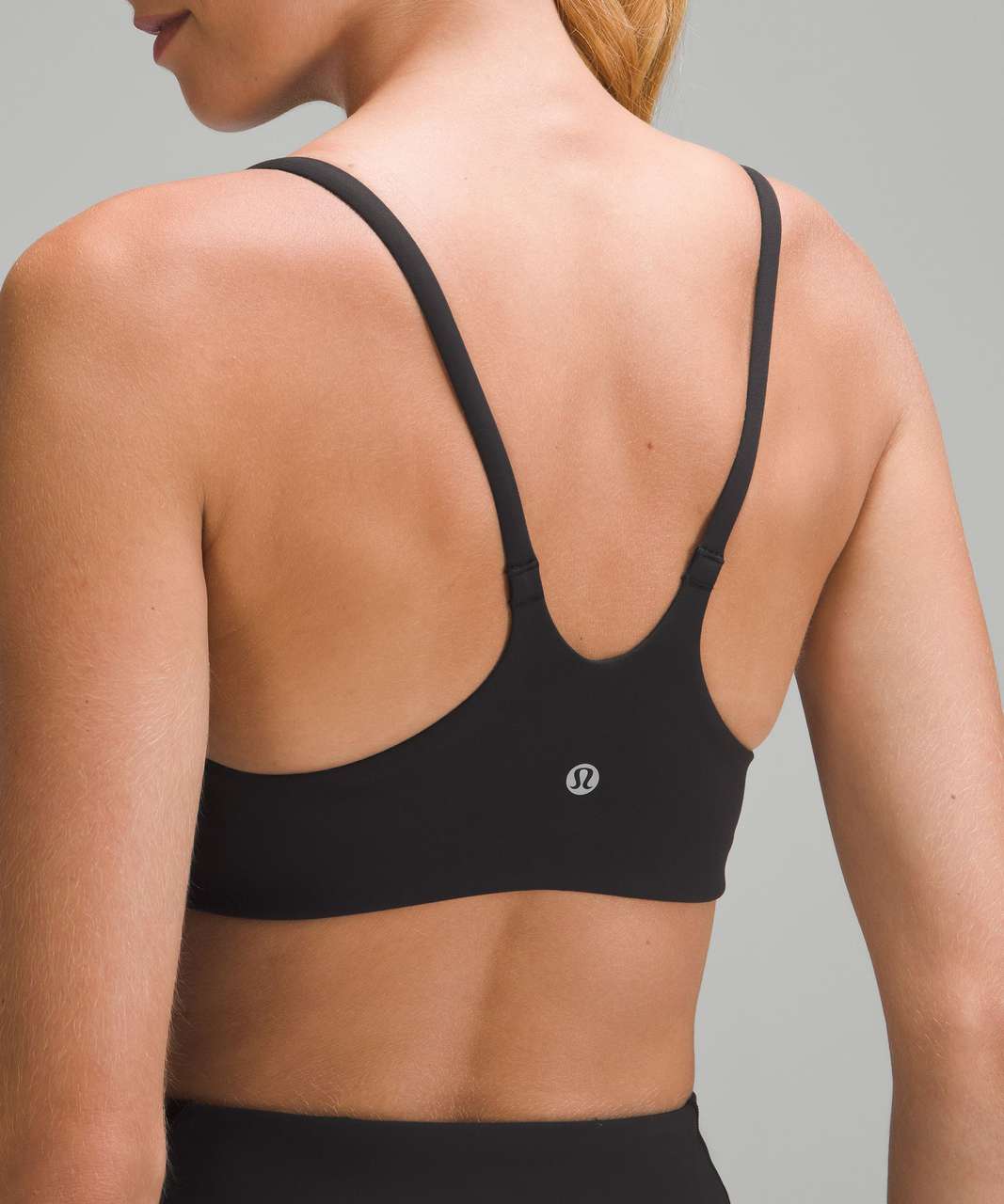 LULULEMON WUNDER TRAIN LONG LINE BRA, UNDERTONE BLACK MULTI, NWT