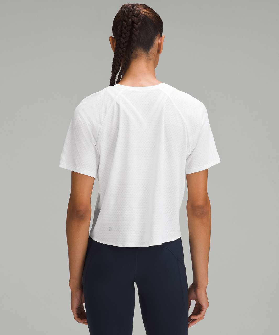 Lululemon Fast and Free Race Length T-Shirt - White