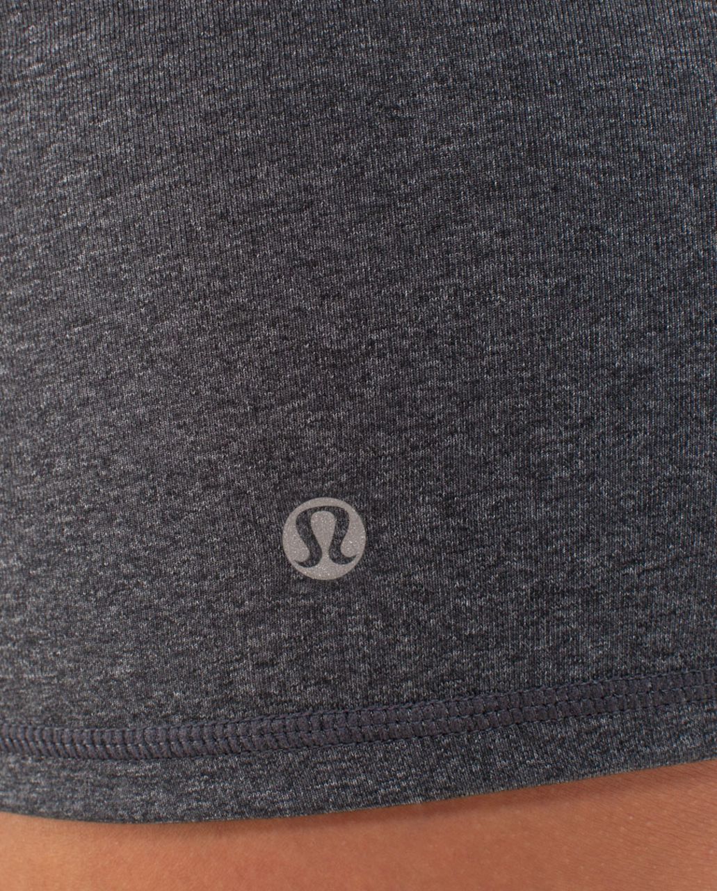 Lululemon Boogie Short - Heathered Coal /  Paris Pink White Microstripe /  Paris Pink