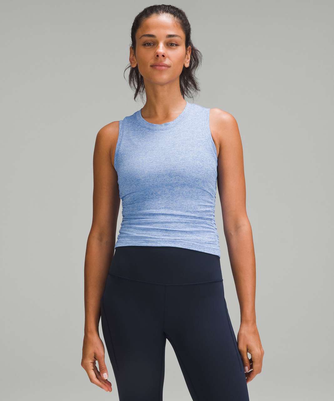 Lululemon License to Train Tight-Fit Tank Top - Heathered Pipe