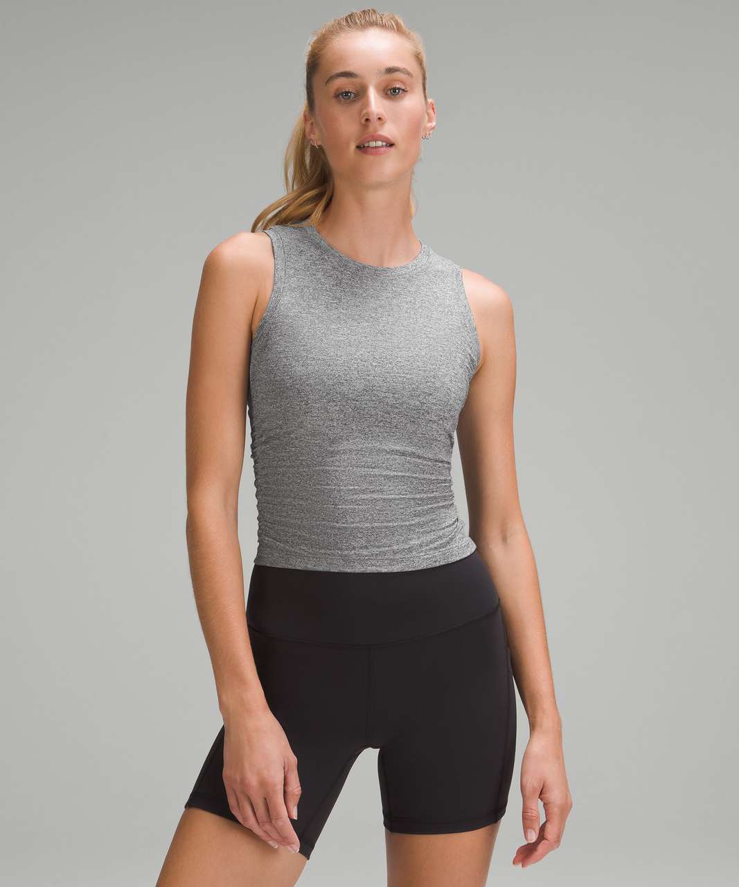 Open-Back Cropped Train Tank