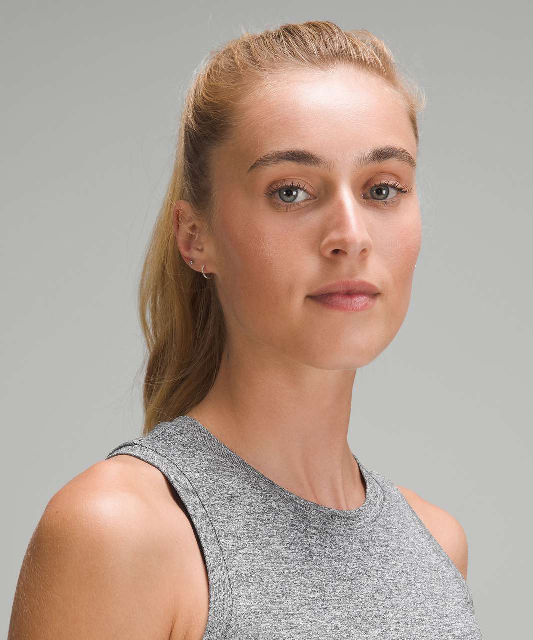 Lululemon License to Train Tight-Fit Tank Top - Heathered Black