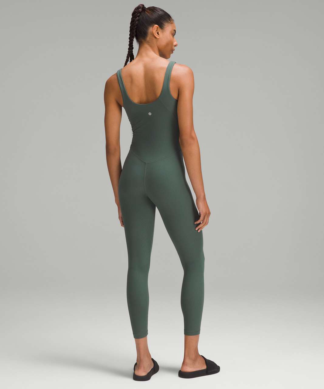 Lululemon Womens Dark Forest Align Scoop-neck Stretch-woven