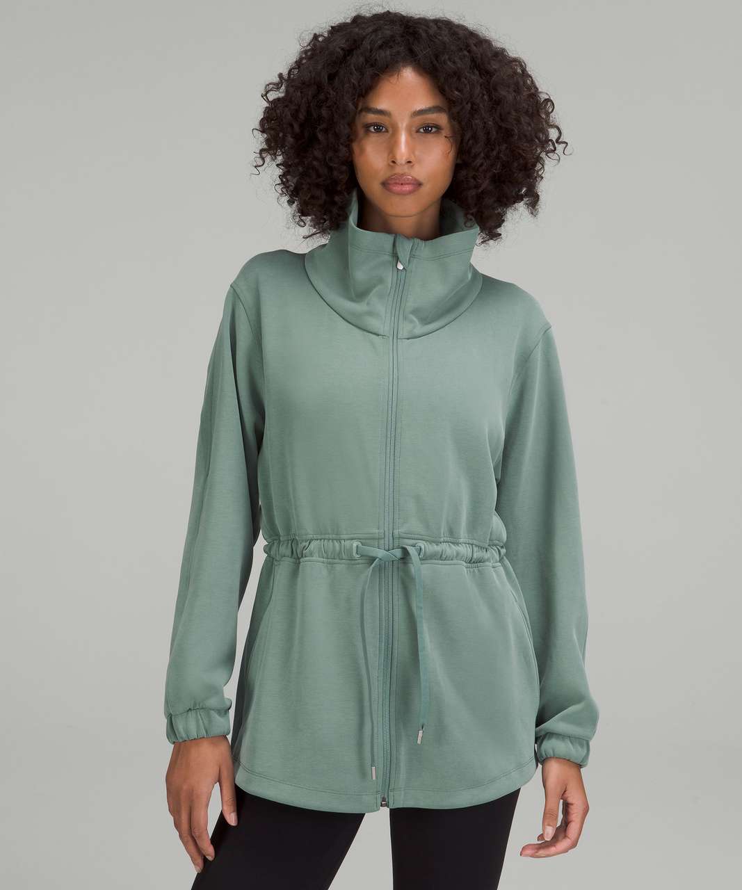 Lululemon Softstreme Cinch-Waist Jacket - Tidewater Teal