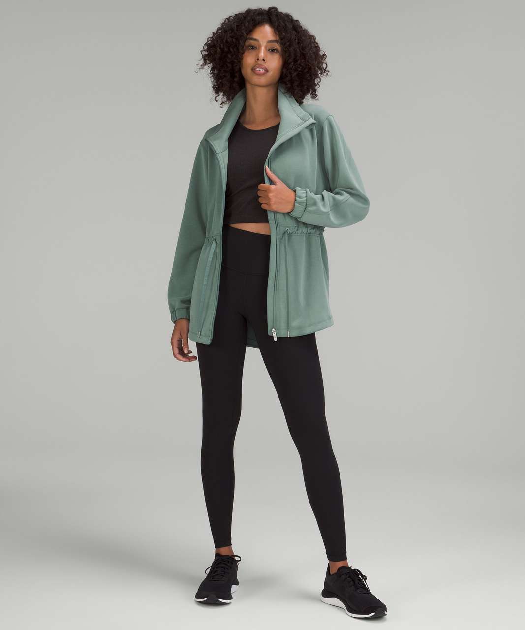 Lululemon Softstreme Cinch-Waist Jacket - Tidewater Teal