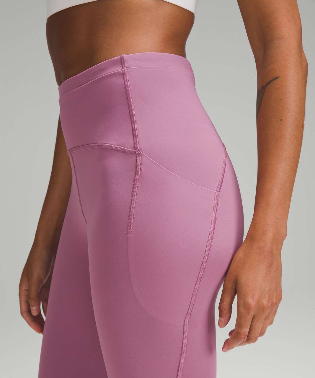 Lululemon Swift Speed High-Rise Crop 21" - Velvet Dust