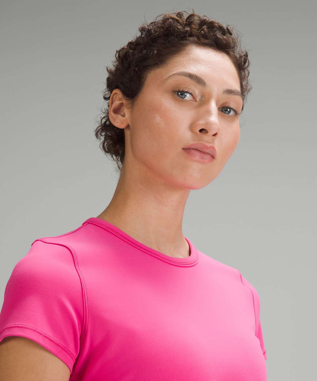 Lululemon All It Takes Nulu Short-Sleeve T-Shirt - Sonic Pink