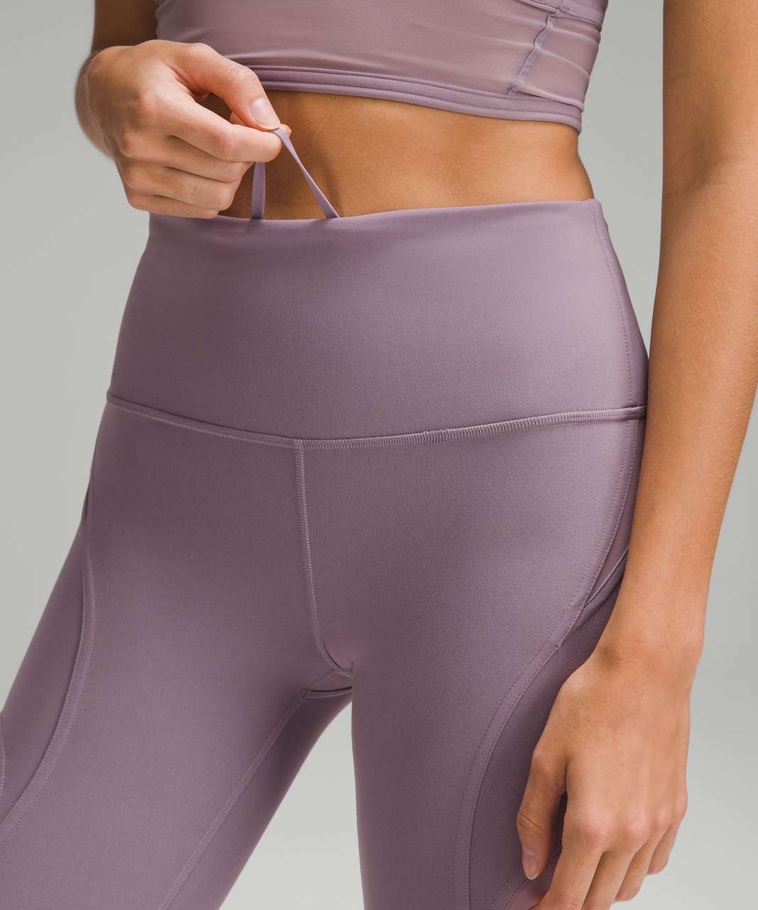 WOMEN'S WUNDER TRAIN MESH PANEL HR 25 TIGHT - VIOLET VERBENA