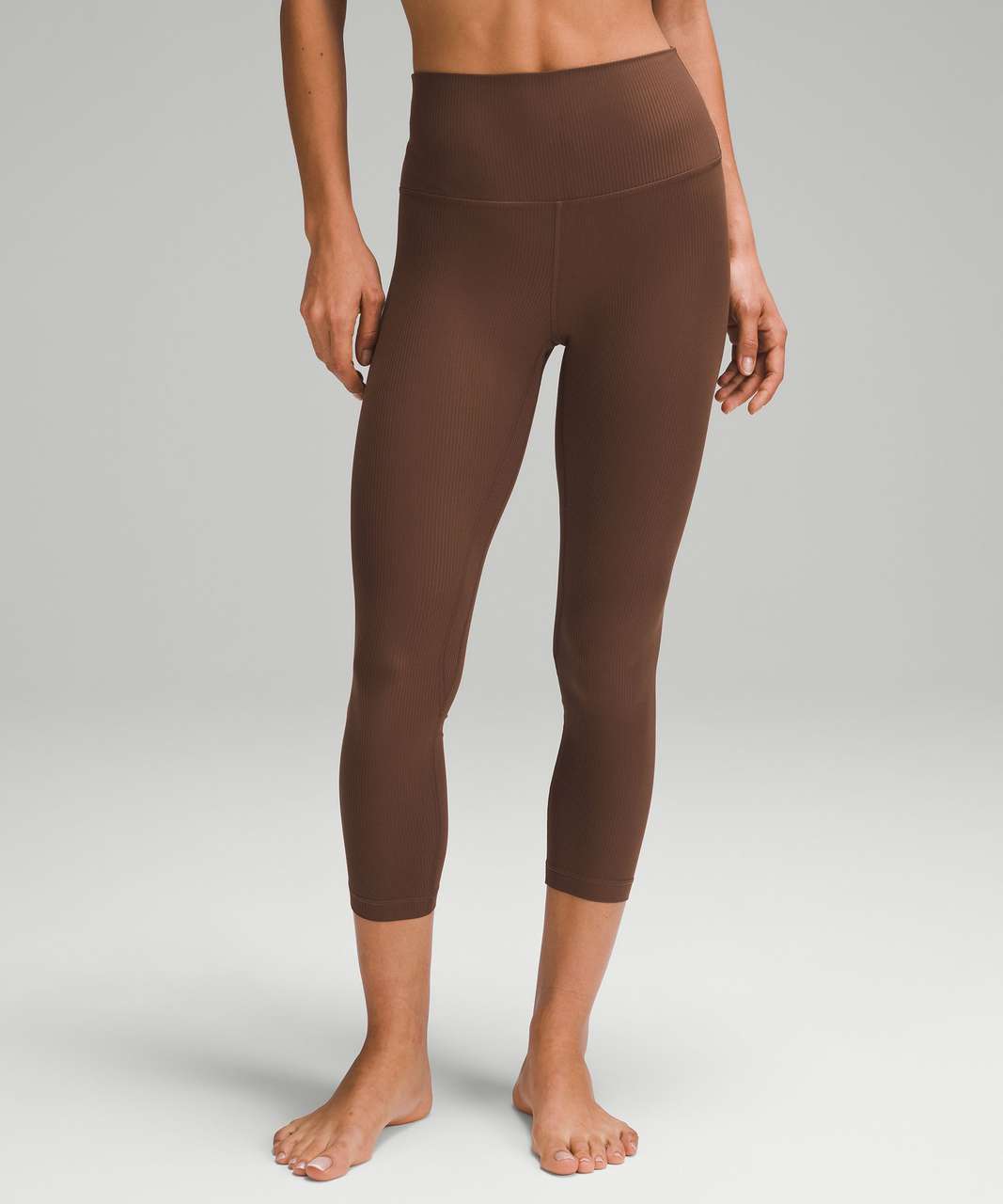 Lululemon Align Ribbed High-Rise Pant 28 - Java - lulu fanatics