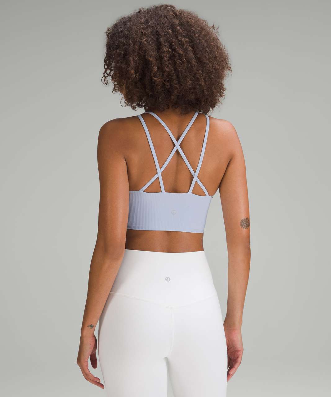 Lululemon Like a Cloud High-Neck Longline Ribbed Bra *Light